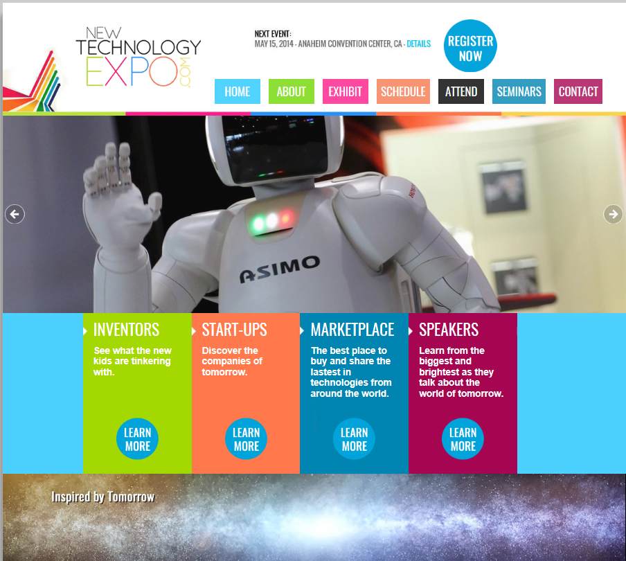 New Technology Expo Home Page
