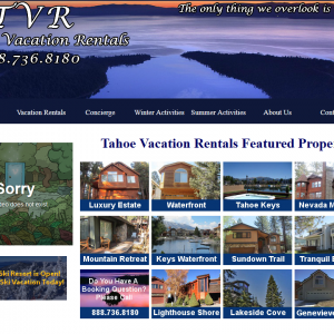 Tahoe Vacation Rentals